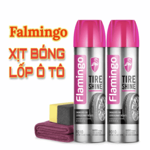 Bình Xịt Dưỡng Bóng Lốp Ô Tô Flamingo F010 Chính Hãng