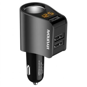 Bộ Tẩu Sạc Ô Tô Hyundai HY10 Chính Hãng