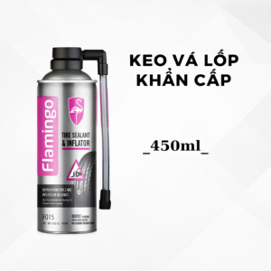 Keo Vá Lốp Khẩn Cấp Flamingo F015 450ml Chính Hãng
