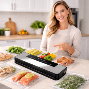 Máy Hút Chân Không Vacuum Sealer W120 - Hàng Chính Hãng